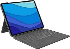 Logitech - Combo Touch Keyboard Folio for Apple iPad Pro 12.9" (5th & 6th Gen) - Picture 1 of 20