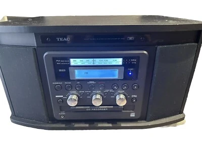 Teac GF-350 Record Player Turntable AM/FM Tuner CD Player/Recorder - Image 1 of 4