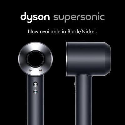 Secador de pelo Dyson Supersonic (negro/níquel)/5 accesorios magnéticos de peinado (nuevo en caja) Foto 1 de 4