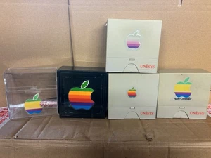 Vintage Apple Disketten Boxen Selten Set Aufbewahrung Retro Original Stücke Deko 9v - Bild 1 von 5