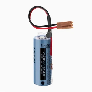Nueva Batería CR17450E-R 3V 2400mAh No Recargable con Enchufe Marrón para Fanuc CNC - Imagen 1 de 6