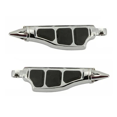 Stiletto Footpegs Mount Clamps Chrome Fits For Electra Glide Ultra Classic Low - Image 1 of 4