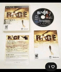 Rage Anarchy Edition Sony PlayStation 3 PS3 2011 Includes Slip Cover CIB - Picture 1 of 2