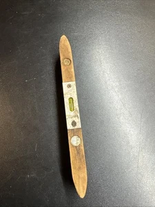 Vintage Stanley Wooden 9" Torpedo Level Model No. 260 - Picture 1 of 13