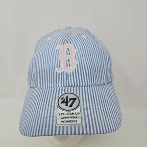Damen Boston Red Sox Zug Schaffner Kappe Mütze 47 Marke RAR blau rosa hell - Bild 1 von 18