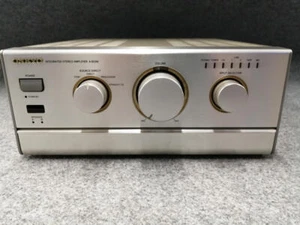 Onkyo A-922M Integrated Amplifier Silver Good Condition Used w/Remote - Picture 1 of 9