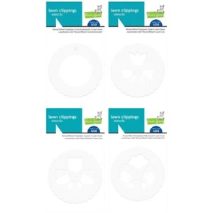 Lawn Fawn Reveal Wheel Templates Mixed Lot Includes 4 Add-On Sets! - Picture 1 of 1