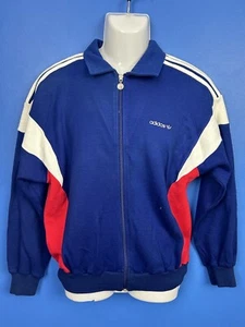Adidas Men's 1980s Vintage track Jacket Blue/white/red Medium* - Bild 1 von 11