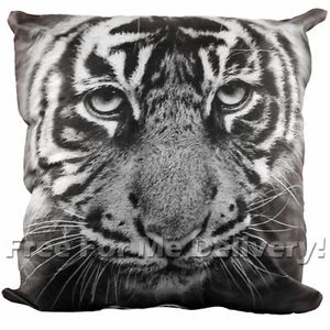 CASA WORLD LIFE TIGER FACE DESIGNER PILLOW CUSHION 45x45cm **FREE DELIVERY** - Bild 1 von 3