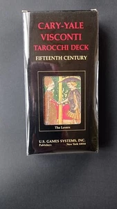 Visconti Tarocchi CaryYale, U.S. GamesSystems, Inc . New York 10816, 1st Print - Imagen 1 de 6
