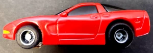 TYCO HO 1/64 SLOT CAR 1997 Chevy Red Corvette 440 X 2 WORKS TESTED AFX Track - Picture 1 of 6