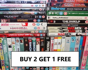 US & International TV Shows - DVD - Comedy / Crime / Drama - Buy 2 Get 1 FREE - Picture 1 of 187