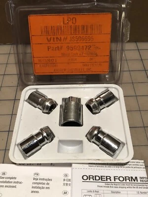 Kit bloqueo rueda McGard cromo 9599472 Chevrolet usado Foto 1 de 4