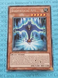 DREV-EN008 Egotistical Ape Rare Yu-Gi-Oh Card 1st Edition New - Picture 1 of 4