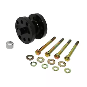 2" Billet Black Aluminum Universal Fan Spacer - Ford/Chevy Stock Car Modified - Picture 1 of 2