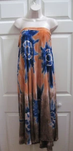 FASHION TERMINAL Mujer Talla Libre Falda Larga Estampado Tropical Sarong Envoltura Nueva - Imagen 1 de 8