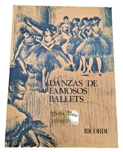 Danzas de Famosos Ballets Spartiti per Pianoforte Raccolta 15 Brani Classica - Foto 1 di 11
