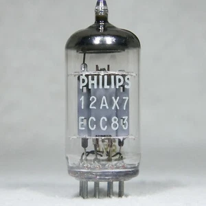 Ei (Philips Label) ECC83/12AX7 Long Smooth Plate Made in Yugoslavia - Picture 1 of 16