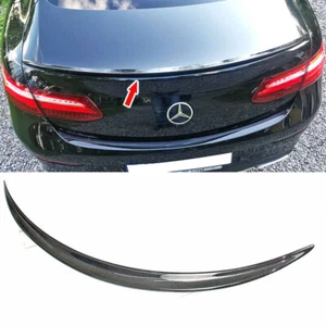 Carbon Fiber For Mercedes BENZ C238 W238 2DR Coupe A Type Rear Trunk Spoiler - Picture 1 of 7
