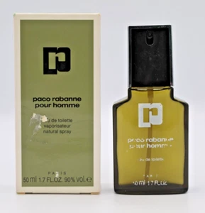 Paco Rabanne Pour Homme EDT 50ml / 1.7 oz Vintage Late 1990s Edition Spray! - Picture 1 of 16