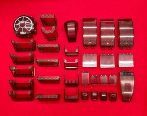 Lot of 31 Genuine Lego Transparent Smoke Grey Window Windshield Cockpit Star War - Picture 1 of 5