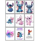 Lilo And Stitch Disney Posters Cartoon Home Wall Art Kids Decor Picture Print