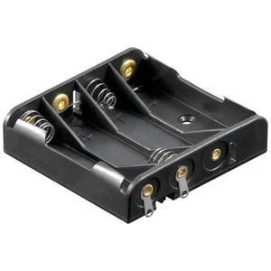 Batteriehalter für 4 x Micro-Zelle AAA mit Löt-Anschluß - Bild 1 von 1