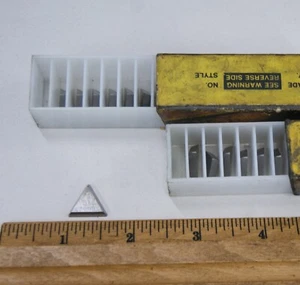 Valenite TEG-322J VC3 Indexable Carbide Inserts (Qty of 15), NOS, BN3914 - Picture 1 of 3