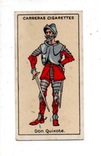 CARRERAS CIGARETTE CARD FIGURES OF FICTION 1924 No. 24 DON QUIXOTE