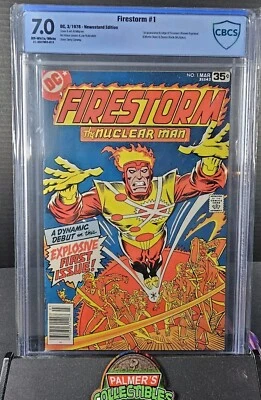 Quiosco Firestorm #1 CBCS 7.0 1978 Al Milgrom arte y portada G. Conway Story Foto 1 de 2