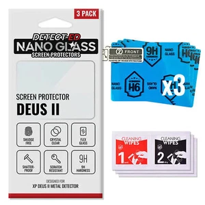 Detect-Ed Nano Glas Displayschutzfolie für XP Deus II Metalldetektor - Bild 1 von 3