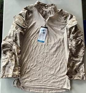 Nueva Camisa de Combate Patagonia Polartec Nivel 9 Grande Regular Con Etiquetas Camuflaje - Imagen 1 de 5