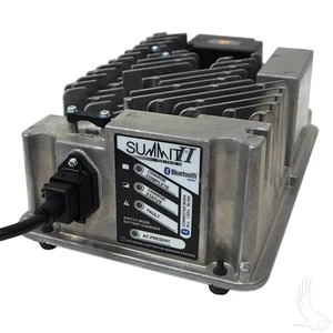Cargador de batería para carro de golf Lester Summit serie II 36/48V con enchufe gris SB50 - Imagen 1 de 2