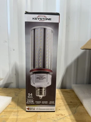 NEW Keystone Retrofit Led Lamp KT-LED54HID-EX39-840-D/G3 4000K 54 Watt 120-277v  - Image 1 of 3