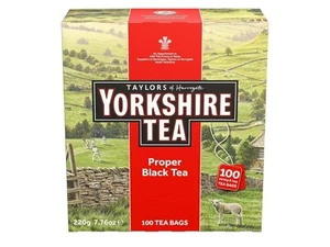 Yorkshire Tea Taylors of Harrogate, Red, 100 Count - Picture 1 of 4