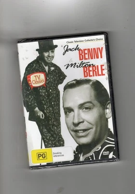 Jack Benny & Milton Berle TV Classics DVD - NEW SEALED - Region 4 - image 1 of 2