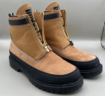 Bota TIMBERLAND Heritage Cremallera Frontal Talla 8 Mujer TB0A2JTV231 Trigo Nubuck Usada Una Vez Foto 1 de 4