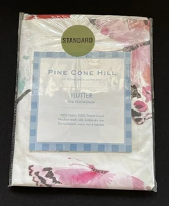 Finta cuscino standard Pine Cone Hill, Annie Selke FLUTTER farfalla, 100% cotone - Foto 1 di 9