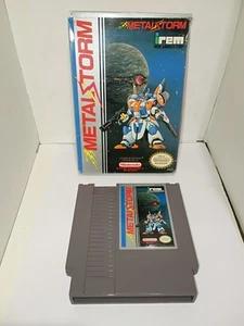 Metal Storm Nintendo Entertainment System With Box No Manual Clean - Picture 1 of 11