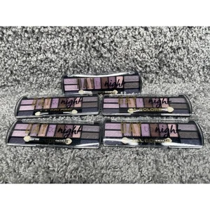 Lot Of 5 LA Colors Day To Night Makeup Eyeshadow Palette CES424 Dusk 28 Oz - Picture 1 of 8