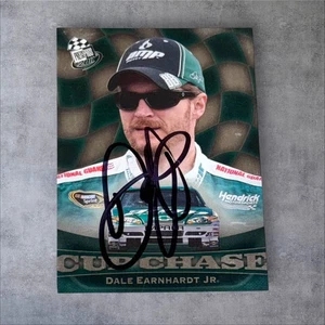 Dale Earnhardt Jr CUP CHASE 2011 PRESS PASS RACING NASCAR autographed card 13/18 - Picture 1 of 1