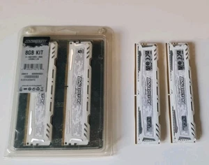 Crucial Ballistix Sport 16GB (4x4GB) DDR4-2666 | Gaming Memory | White - Picture 1 of 4