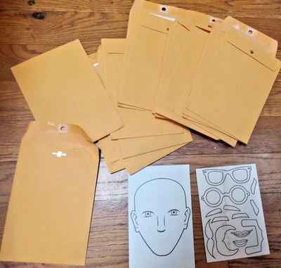 Educational Kids Creative Magnetic  Make A Face lot of 20 - Image 1 of 2