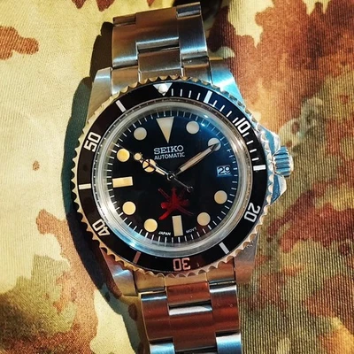 Orologio Uomo Movimento Automatico Customizzato 39,5mm Vintage - Immagine 1 di 4