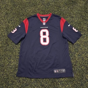 Houston Texans NFL Matt Schaub Nike On Field Home Football Jersey Mens Sz Large - Picture 1 of 7