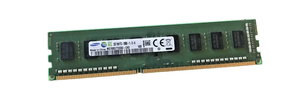 SAMSUNG, M378B5773SB0-CK0,2GB PC3-12800 DDR3-1600MHz non-ECC - Image 1 of 1