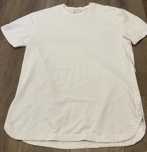 BYLT Shirt Herren XL weiß Lux Premium Basics Crewneck Kurzarm Tee weich - Bild 1 von 12