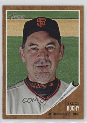 2011 Topps Heritage Bruce Bochy #322 - Image 1 of 2