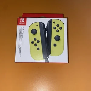 Joycon Nintendo Switch Originale Giallo Neon Completi Quasi Perfetti - Ricercato - Imagen 1 de 7