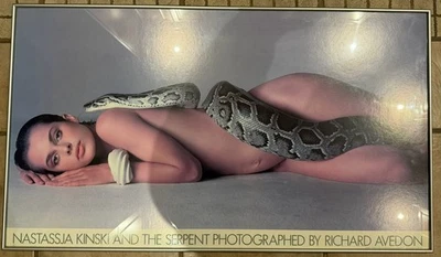 Richard Avedon “Nastassja Kinski and the Serpent” 1981 Poster – Framed – Vintage - Image 1 of 4